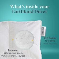 Earthkind Luxury Feather & Down 10.5 Tog Duvet - Single 14 Earthkind Luxury Feather & Down 10.5 Tog Duvet - Single -Home Furnishings Store 2253721 R Z004A