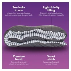 Slumberdown Coverless Comfort 10.5 Tog Duvet - Single -Home Furnishings Store 2253848 R Z004A