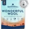 Slumberdown Wonderful Wool Medium Weight Duvet - Single -Home Furnishings Store 2255097 R Z001A