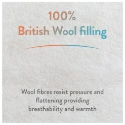 Slumberdown Wonderful Wool Medium Weight Duvet - Single -Home Furnishings Store 2255097 R Z008A