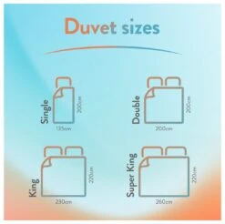 Slumberdown Wonderful Wool Medium Weight Duvet - Single -Home Furnishings Store 2255097 R Z009A