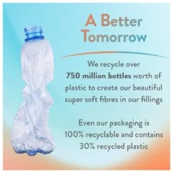 Slumberdown Wonderful Wool Medium Weight Duvet - Single -Home Furnishings Store 2255097 R Z012A