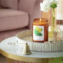 Habitat Scented Jar Candle - Geranium & Basil