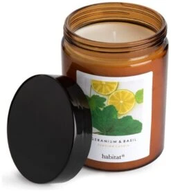 Habitat Scented Jar Candle - Geranium & Basil 9 Habitat Scented Jar Candle - Geranium & Basil -Home Furnishings Store 2257318 R Z002A
