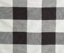 Habitat Gingham Check Black & White Bedding Set - Single -Home Furnishings Store 2656500 R B001