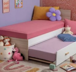 Habitat Kids Enchanted Pink 2 Pack Fitted Sheet - Toddler -Home Furnishings Store 2721404 R Z001C