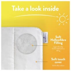 Slumberdown Summer Non Allergic 4.5 Tog Duvet - Single 16 Slumberdown Summer Non Allergic 4.5 Tog Duvet - Single -Home Furnishings Store 2842905 R Z004A