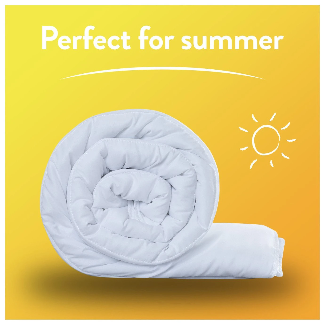 Slumberdown Summer Non Allergic 4.5 Tog Duvet - Single 6 Slumberdown Summer Non Allergic 4.5 Tog Duvet - Single - Image 4