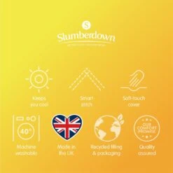 Slumberdown Summer Non Allergic 4.5 Tog Duvet - Single 25 Slumberdown Summer Non Allergic 4.5 Tog Duvet - Single -Home Furnishings Store 2842905 R Z013A
