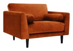 Habitat Jacob Fabric Cuddle Chair - Orange -Home Furnishings Store 2910129 R Z004A
