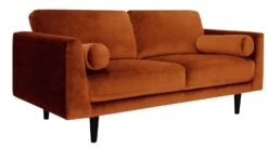 Habitat Jacob Fabric 3 Seater Sofa - Orange -Home Furnishings Store 2910246 R Z004A