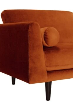 Habitat Jacob Fabric 3 Seater Sofa - Orange -Home Furnishings Store 2910246 R Z006A