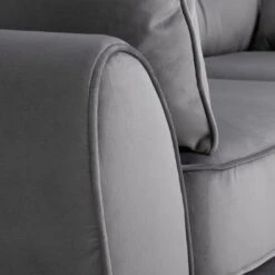 Habitat Iris Fabric 2 Seater Sofa - Grey -Home Furnishings Store 2910662 R Z007A