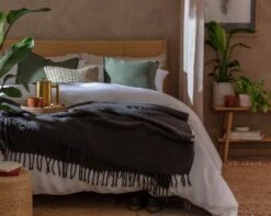 Habitat Faux Mohair Throw - Charcoal - 125X150cm 8 Habitat Faux Mohair Throw - Charcoal - 125X150cm -Home Furnishings Store 3037238 R Z001C