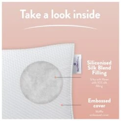 Slumberdown Silk Touch 10.5 Tog Duvet - Single -Home Furnishings Store 3038701 R Z005A