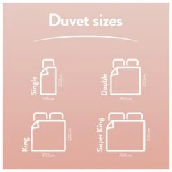 Slumberdown Silk Touch 10.5 Tog Duvet - Single -Home Furnishings Store 3038701 R Z010A