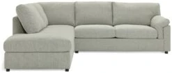 Habitat Florence Fabric Left Hand Corner Chaise Sofa - Cream -Home Furnishings Store 3039535 R Z003A