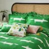 Scion Cotton Mr Fox Mint Green Bedding Set - Single -Home Furnishings Store 3069048 R Z001A