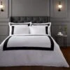Bianca Cotton 180 TC Tailored Black Bedding Set - Double 1 Bianca Cotton 180 TC Tailored Black Bedding Set - Double -Home Furnishings Store 3080292 R Z001A