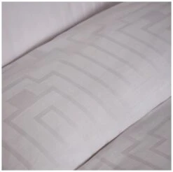 Bianca Cotton 180 TC Geometric White Bedding Set - Double 10 Bianca Cotton 180 TC Geometric White Bedding Set - Double -Home Furnishings Store 3080412 R Z004A