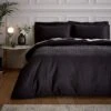 Bianca Cotton 180 TC Geometric Black Bedding Set - Double -Home Furnishings Store 3080450 R Z001A
