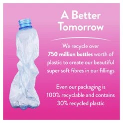 Slumberdown Soft And Huggable 13.5 Tog Duvet - Single -Home Furnishings Store 3102046 R Z008A