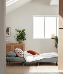 Habitat Roma Small Double Chairbed - Grey -Home Furnishings Store 3104958 R Z005A