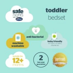Silentnight Safe Nights Anti Allergy Duvet & Pillow -Cot Bed -Home Furnishings Store 3112012 R Z010A
