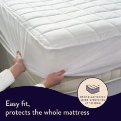 Dreamland Intelliheat Dual Control Mattress Protector-Double -Home Furnishings Store 3114869 R Z005A
