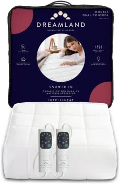 Dreamland Intelliheat Dual Control Mattress Protector-Double -Home Furnishings Store 3114869 R Z010A