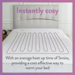 Slumberdown Warm Hugs Electric Blanket - Small Single 18 Slumberdown Warm Hugs Electric Blanket - Small Single -Home Furnishings Store 3133259 R Z006A