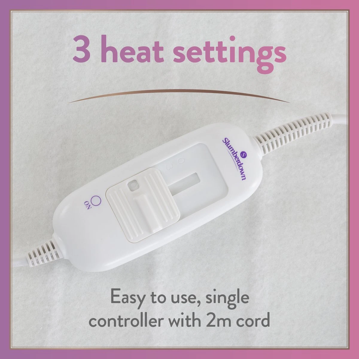 Slumberdown Warm Hugs Electric Blanket - Small Double 6 Slumberdown Warm Hugs Electric Blanket - Small Double - Image 4