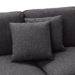 Habitat Lisbon Fabric Right Hand Corner Chaise Sofa-Charcoal -Home Furnishings Store 3154173 R Z010A