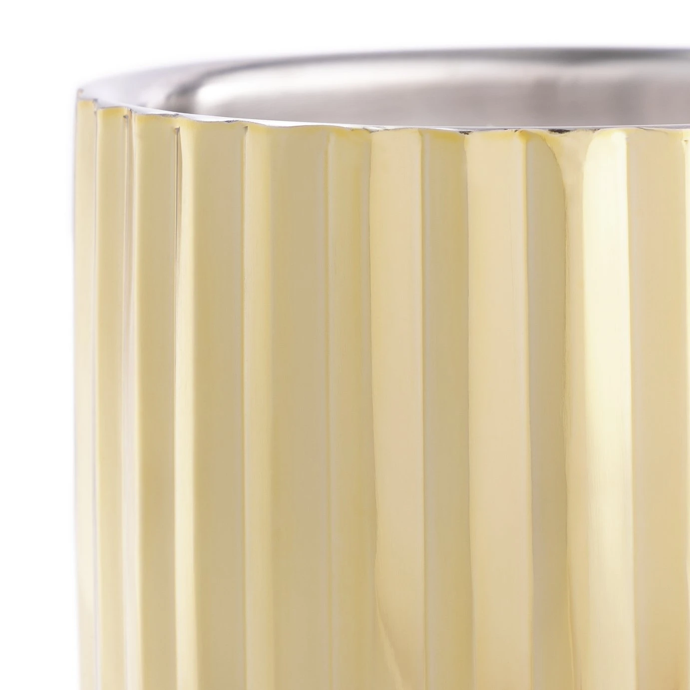 Habitat Gold Tone Ice Bucket 6 Habitat Gold Tone Ice Bucket - Image 4