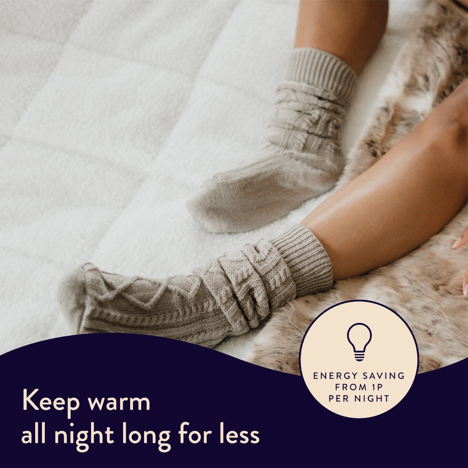 Dreamland Scandi Sherpa Underblanket-Single 5 Dreamland Scandi Sherpa Underblanket-Single - Image 3