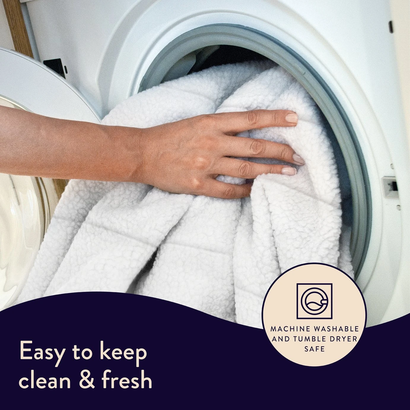 Dreamland Scandi Sherpa Underblanket-Single 10 Dreamland Scandi Sherpa Underblanket-Single - Image 8