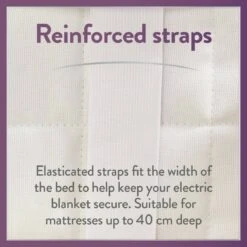 Slumberdown Comfy Cosy Nights Electric Blanket - Single -Home Furnishings Store 3205345 R Z007A