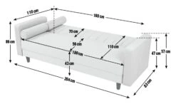 Habitat Preston Clic Clac Velvet Sofa Bed - Navy 24 Habitat Preston Clic Clac Velvet Sofa Bed - Navy -Home Furnishings Store 3249387 R E001