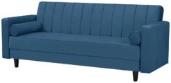 Habitat Preston Clic Clac Velvet Sofa Bed - Navy 25 Habitat Preston Clic Clac Velvet Sofa Bed - Navy -Home Furnishings Store 3249387 R Z002A