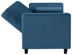 Habitat Preston Clic Clac Velvet Sofa Bed - Navy 30 Habitat Preston Clic Clac Velvet Sofa Bed - Navy -Home Furnishings Store 3249387 R Z007A