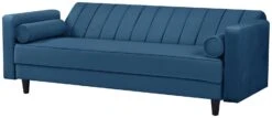 Habitat Preston Clic Clac Velvet Sofa Bed - Navy 33 Habitat Preston Clic Clac Velvet Sofa Bed - Navy -Home Furnishings Store 3249387 R Z010A
