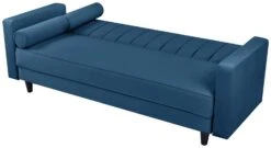 Habitat Preston Clic Clac Velvet Sofa Bed - Navy 35 Habitat Preston Clic Clac Velvet Sofa Bed - Navy -Home Furnishings Store 3249387 R Z012A