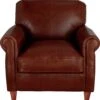 Habitat Kingsley Leather Accent Chair - Tan -Home Furnishings Store 3328662 R Z001A