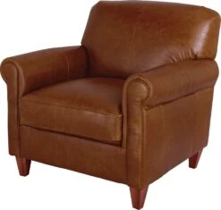 Habitat Kingsley Leather Accent Chair - Tan 10 Habitat Kingsley Leather Accent Chair - Tan -Home Furnishings Store 3328662 R Z002A