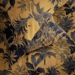 Habitat Palm Floral Print Mustard Bedding Set - Single 12 Habitat Palm Floral Print Mustard Bedding Set - Single -Home Furnishings Store 3344457 R Z002C
