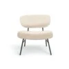 Habitat Cole Boucle Accent Chair - Cream 1 Habitat Cole Boucle Accent Chair - Cream -Home Furnishings Store 3415128 R Z001A