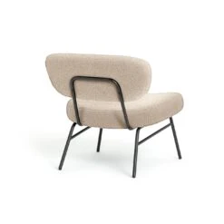 Habitat Cole Boucle Accent Chair - Cream -Home Furnishings Store 3415128 R Z003A