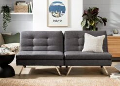 Habitat Duo 2 Seater Clic Clac Sofa Bed - Charcoal 20 Habitat Duo 2 Seater Clic Clac Sofa Bed - Charcoal -Home Furnishings Store 3432022 R Z003C