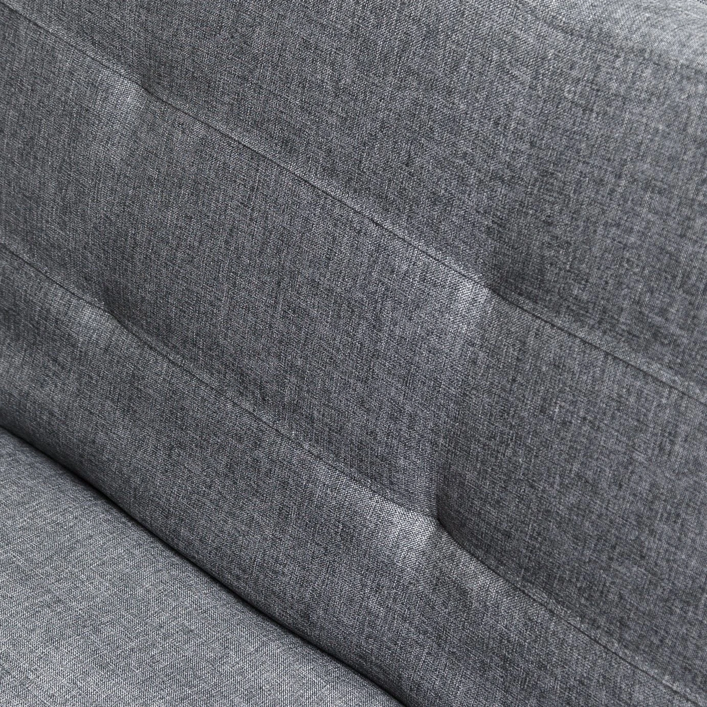 Habitat Duo 2 Seater Clic Clac Sofa Bed - Charcoal 9 Habitat Duo 2 Seater Clic Clac Sofa Bed - Charcoal - Image 7