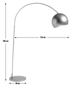 Habitat Wilderness Large Arc Floor Lamp -Home Furnishings Store 3447529 R E001